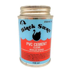 Black Swan PVC Cement Regular Bodied 118ml