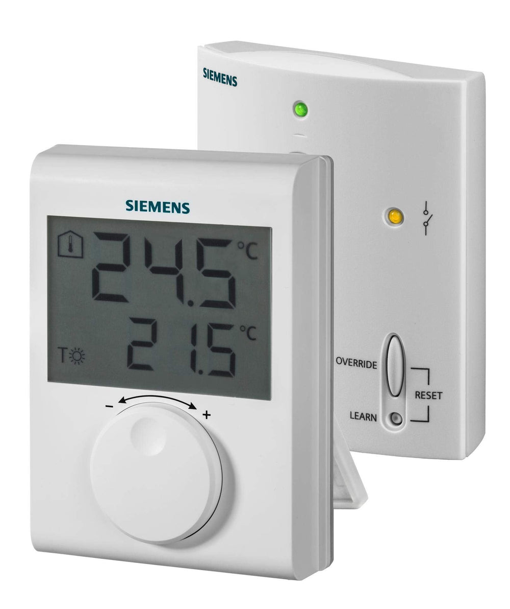Siemens RDH100RF/SET Wireless Room Thermostat Non-Programmable Siemens