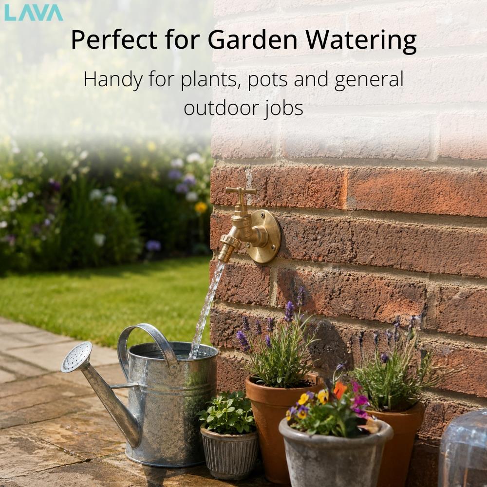 LavaTap Outside Tap 1/2 Inch Brass Garden Tap LavaTap