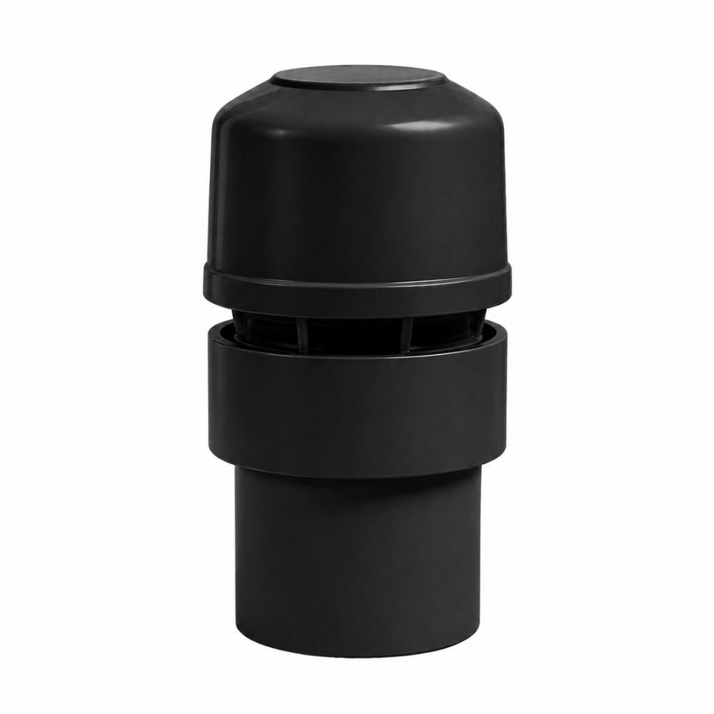 Air Admittance Valve Push Fit Solvent Weld 32mm 40mm 50mm - Black LavaTap