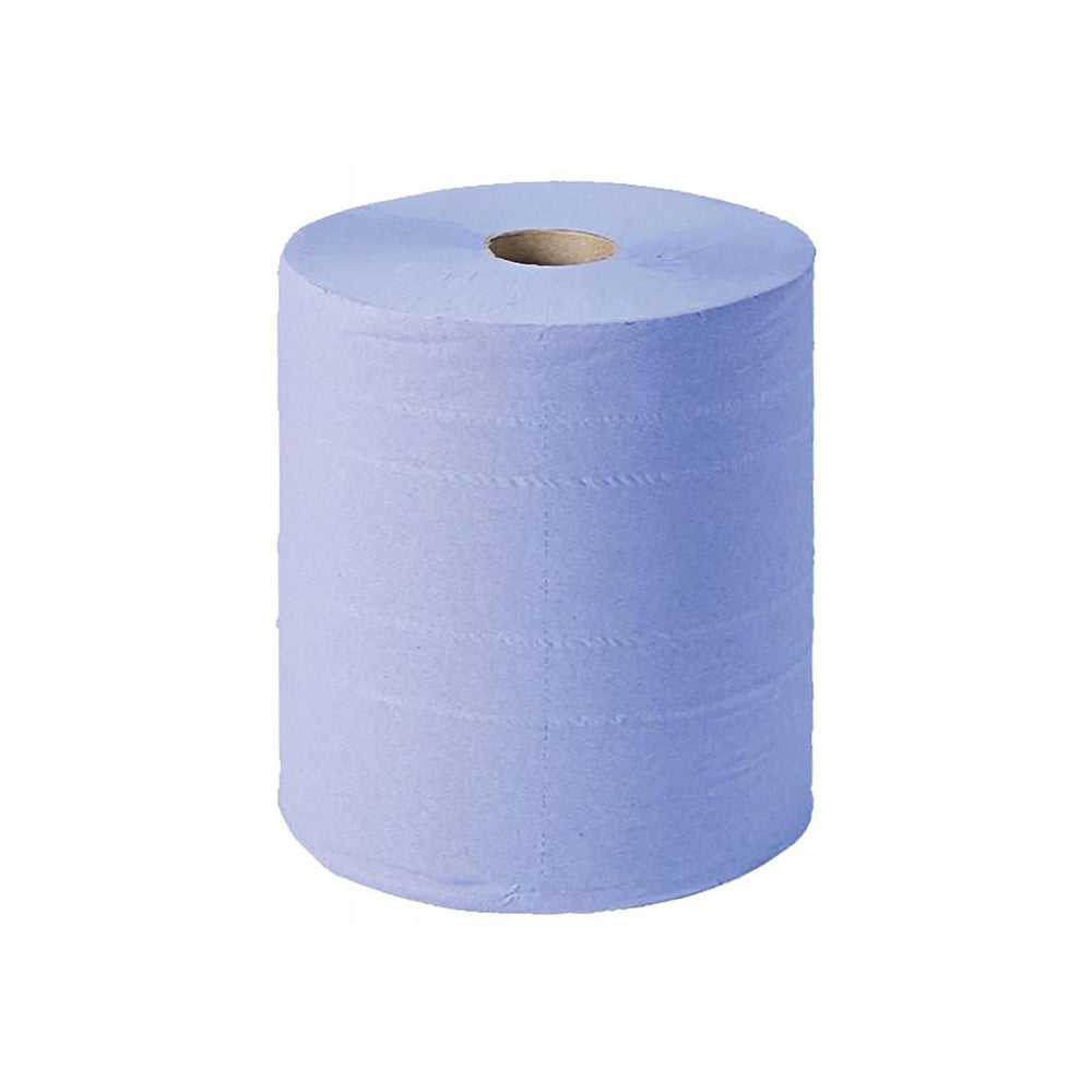 3 Ply Blue Roll Strong Absorbent Paper Roll for Cleaning and Wiping Tasks Lava Wholesale