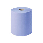 3 Ply Blue Roll Strong Absorbent Paper Roll for Cleaning and Wiping Tasks Lava Wholesale