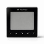 Heatmiser NeoStat-E V3 Electric Heating Thermostat - Black Heatmiser - Technical View