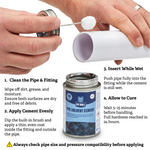 Pitbull PVC Solvent Cement 237ml Pit Bull - Feature Detail