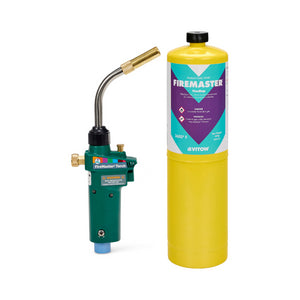 FireMaster 3 Blow Torch Kit with Firemaster 3 Torch and 1 Mapp Gas Cylinder