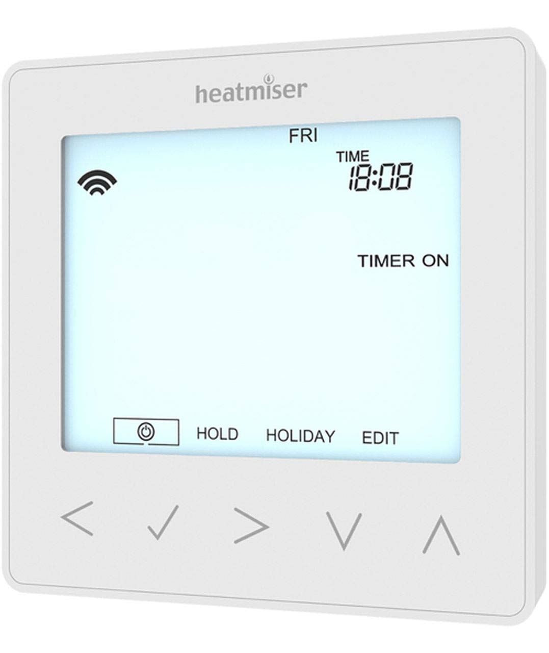 Heatmiser NeoStat-HW V2 - Hot Water Programmer - Glacier White Heatmiser