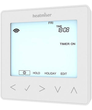 Heatmiser NeoStat-HW V2 - Hot Water Programmer - Glacier White
