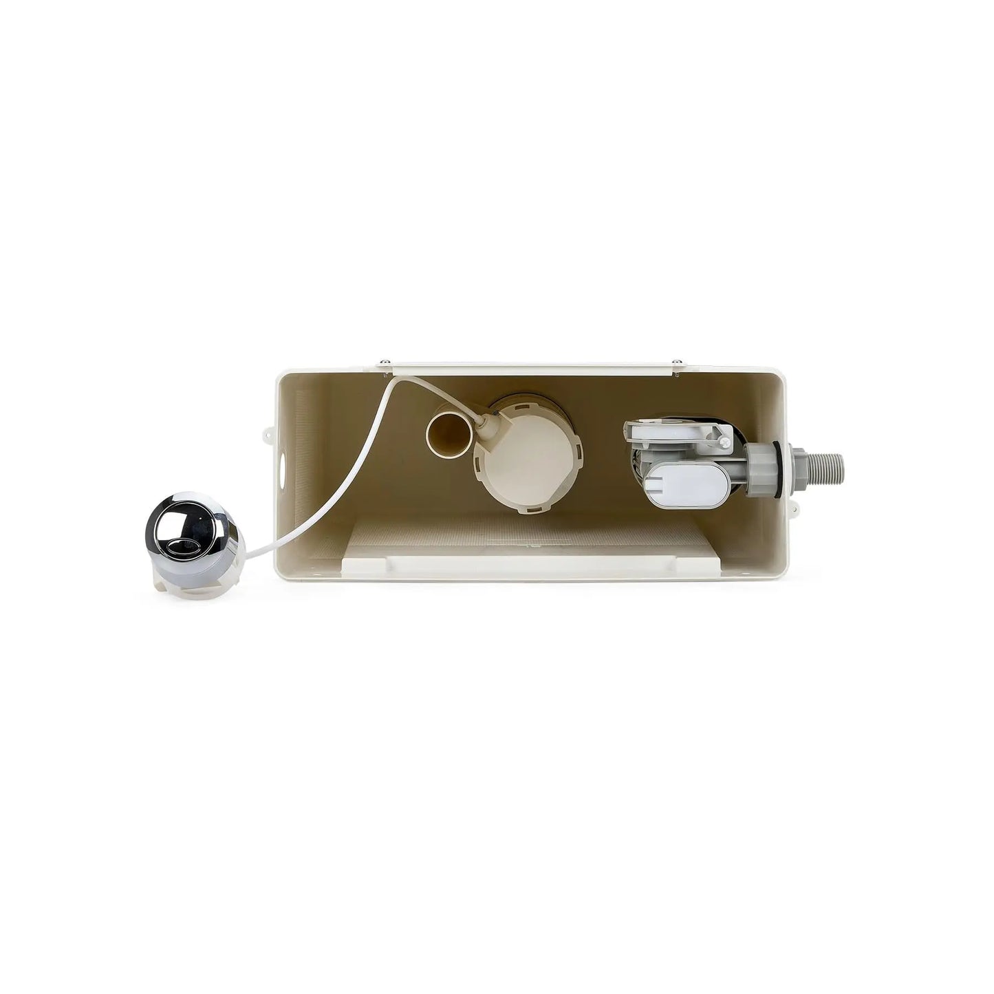 OPENBOX - FlushDaddy Concealed Toilet Cistern Dual Flush 6L 3L Compact Hideaway WC Tank - CIST12 FlushDaddy
