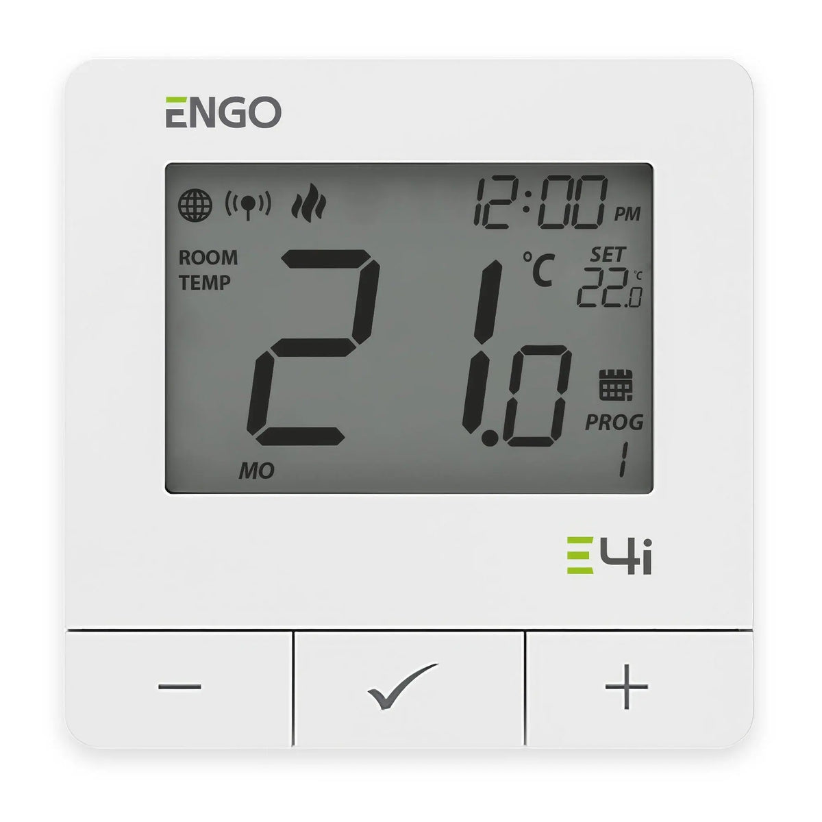 ENGO E4i Wi-Fi Smart Thermostat 230V Wired - White ENGO