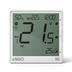 ENGO EONE-16W Wi-Fi Smart Thermostat 16A Relay - White ENGO