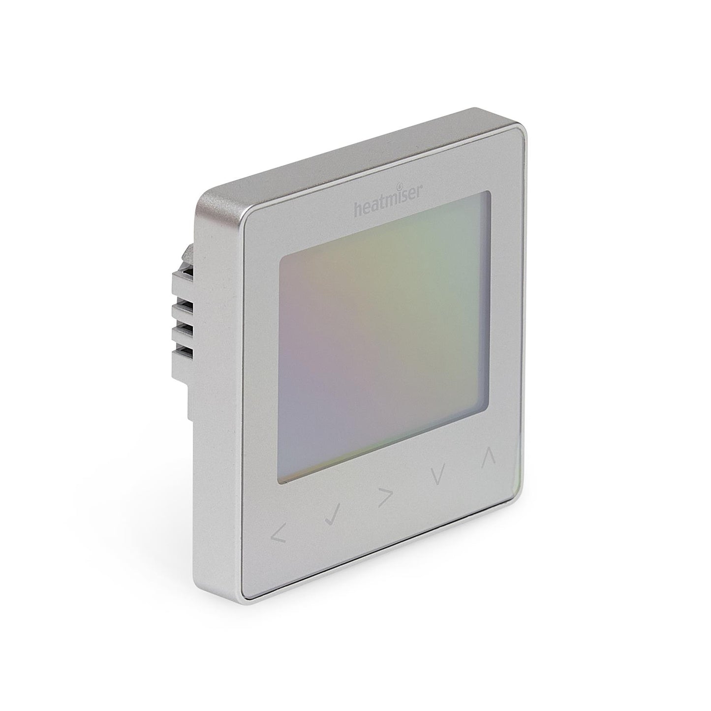 Heatmiser NeoStat V2 Programmable Wired Thermostat  (Platinum Silver)