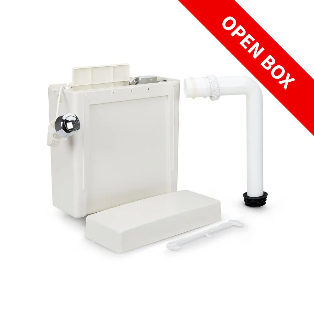 OPENBOX - FlushDaddy Concealed Toilet Cistern Dual Flush 6L 3L Compact Hideaway WC Tank - CIST12 FlushDaddy
