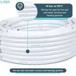 LavaTap 22mm PEX barrier pipe, white, 25m coil – view 5