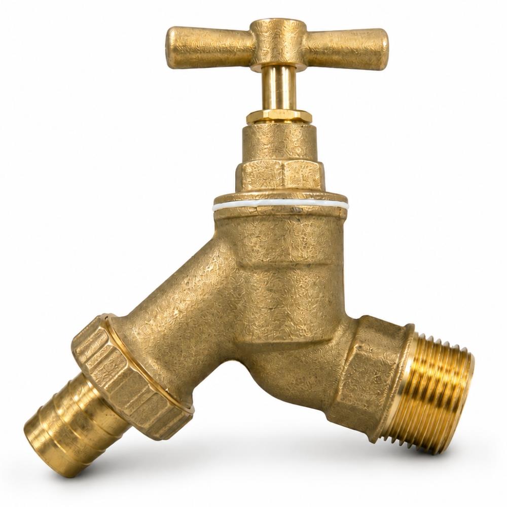 LavaTap 3/4 Inch Brass Outside Garden Tap with Hose Tail LavaTap