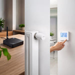 ENGO E25 Smart Thermostat Starter Pack Zigbee Radiator Control White ENGO - Side Profile