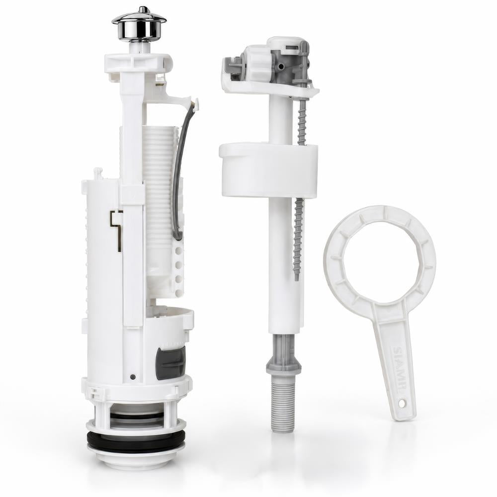 SIAMP OPT 49/99 Dual Flush Valve Pack AirGap Low Pressure Toilet Cistern Flush and Fill Valve Repair Kit LavaTap