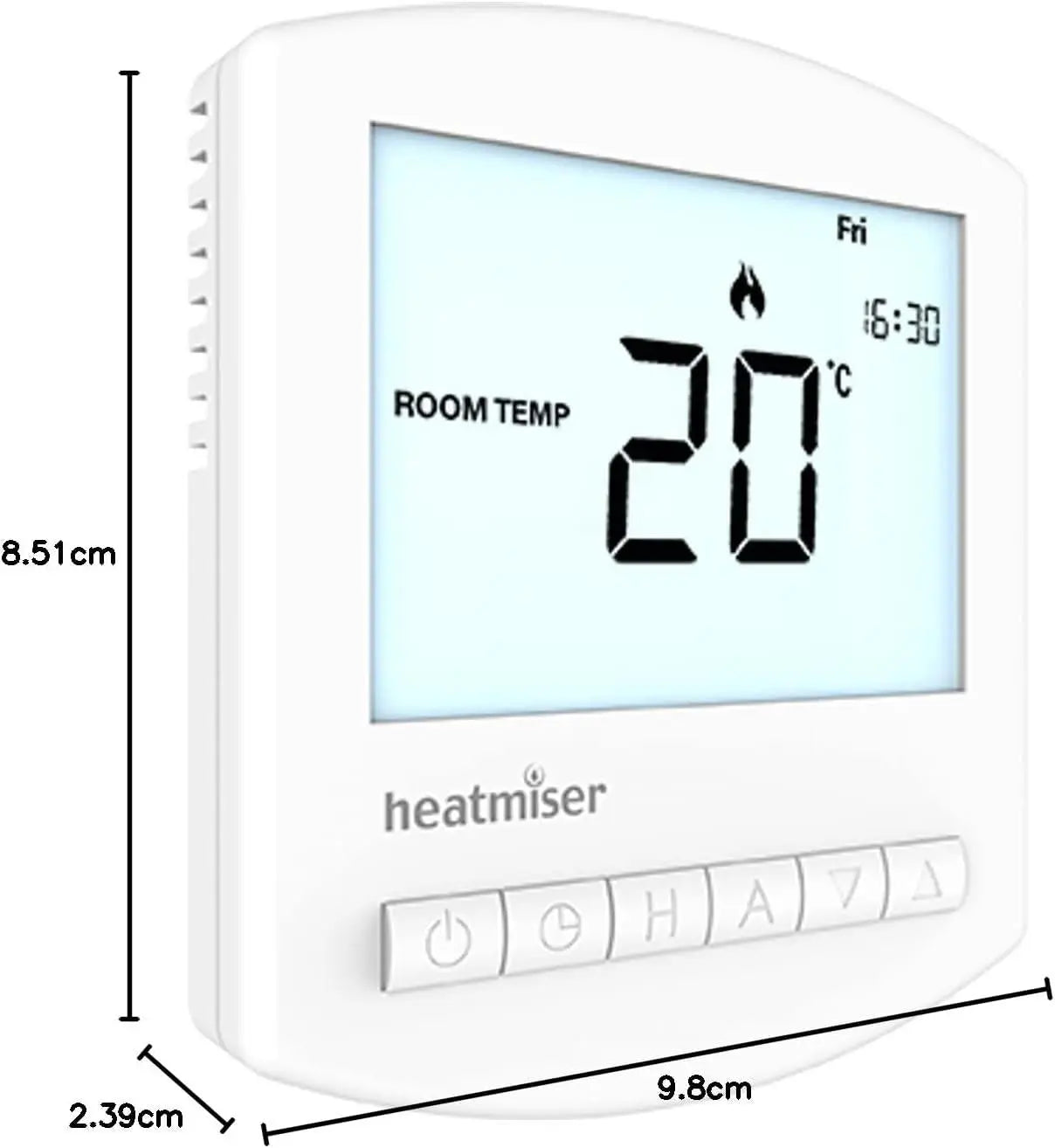 OPENBOX - Heatmiser Slimline RF V3 Wireless Programmable Thermostat Heatmiser