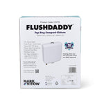 OPENBOX - FlushDaddy Dual Flush Toilet Cistern Bottom Entry 6L 3L Compact Low Level WC Tank - CIST10 Lava