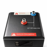 LavaTap Brass 3-in-1 Square Neck Boiling Water Tap Kit LavaTap - Installation View