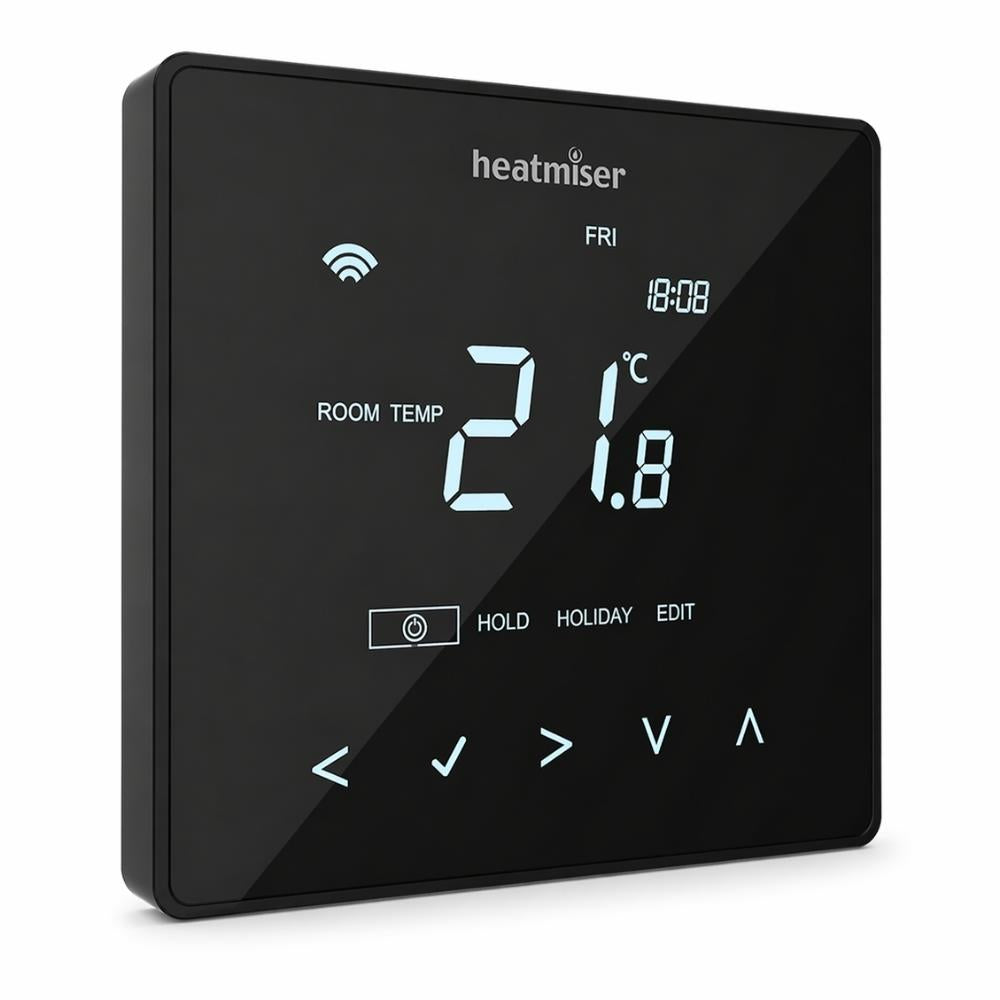 Heatmiser NeoStat WIFI Thermostat - Carbon Black Heatmiser
