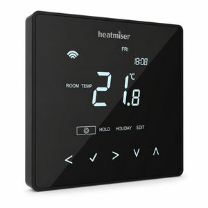 Heatmiser NeoStat WIFI Thermostat - Carbon Black