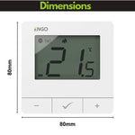 ENGO E20i-W Wireless Smart Thermostat - White