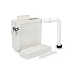 FlushDaddy Concealed Toilet Cistern Dual Flush 6L 3L Compact Hideaway WC Tank - CIST12 FlushDaddy
