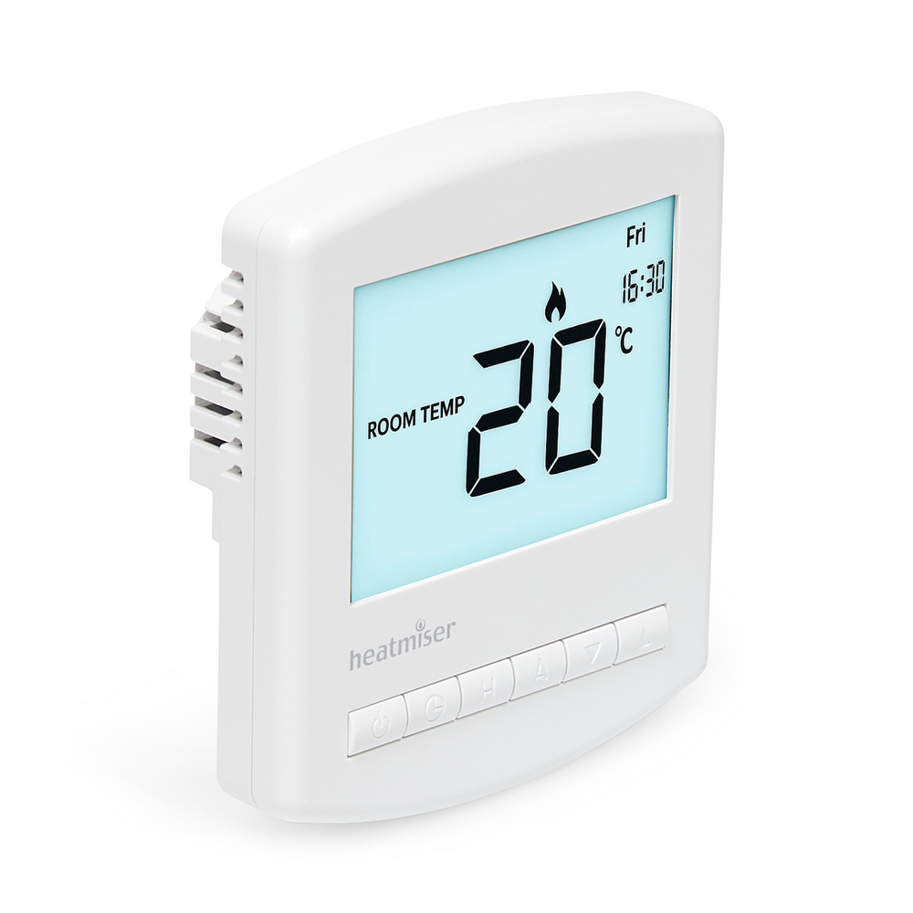 Heatmiser Slimline v4 Thermostat - Programmable Heatmiser