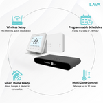 Heatmiser Smart NeoAir Bundle NeoAir v3 RF Switch NeoAir Stand NeoHub Gen 2 Heatmiser - Close Up Detail