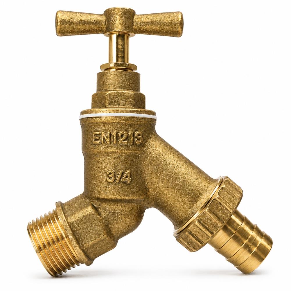 LavaTap 3/4 Inch Brass Outside Garden Tap with Hose Tail LavaTap