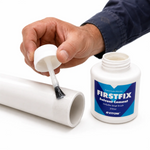 Mark Vitow FirstFix Solvent Cement 250 ml PVC Pipe Glue for Solvent Weld Waste Pipe Fittings Mark Vitow
