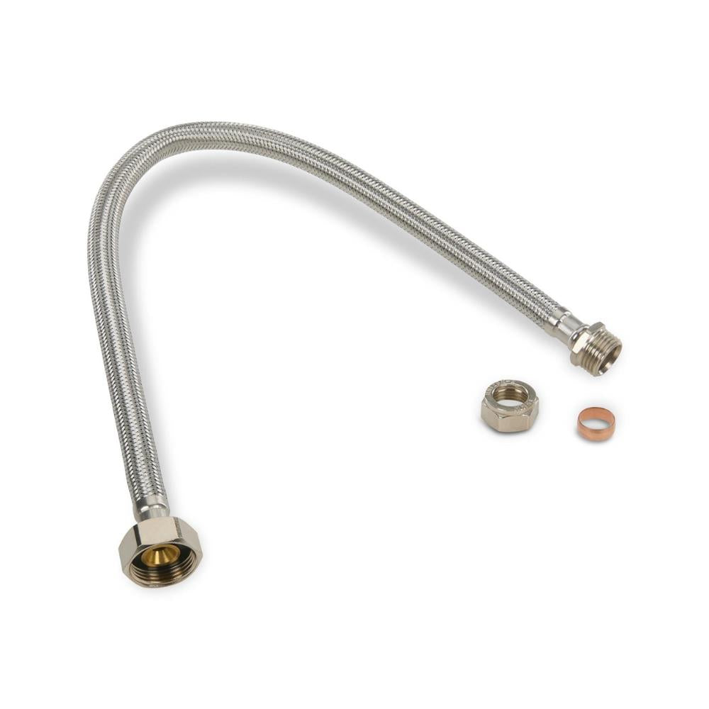 LavaTap 15 mm x 3/4 Inch Flexi Tap Connector 500 mm (2 Pack) Lava