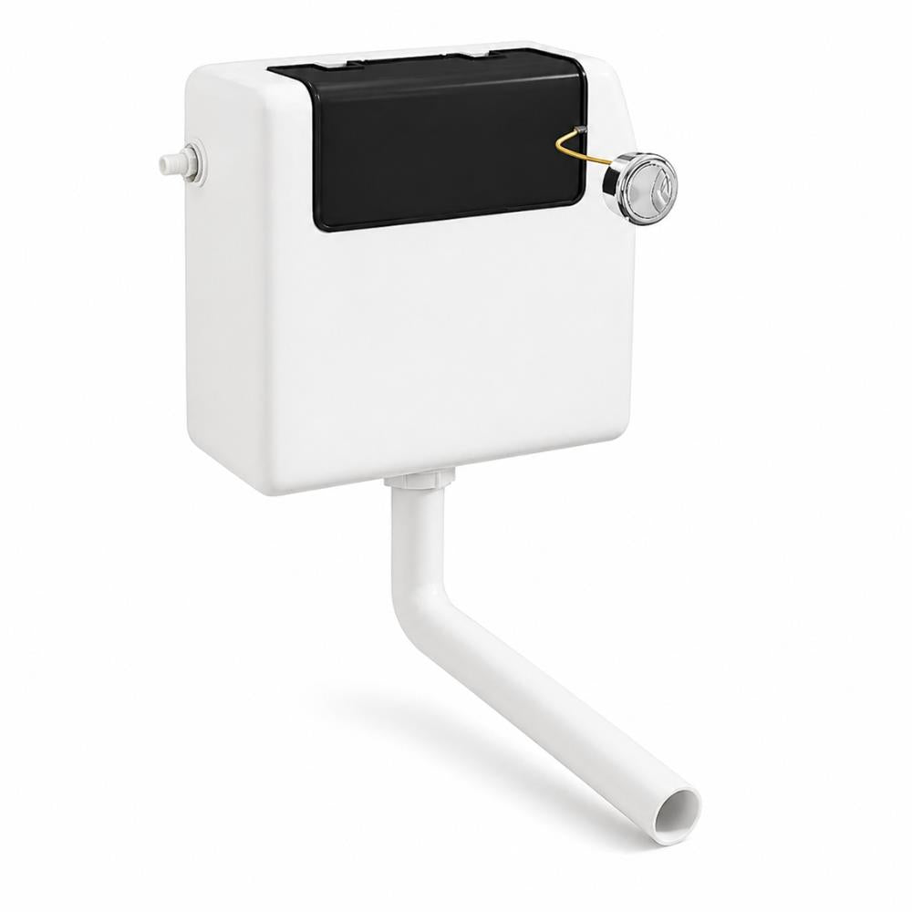 Concealed Toilet Cistern with Side Inlet Dual Flush Lava