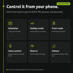 ENGO EONE-230 white thermostat – app control via EGATE-PRO