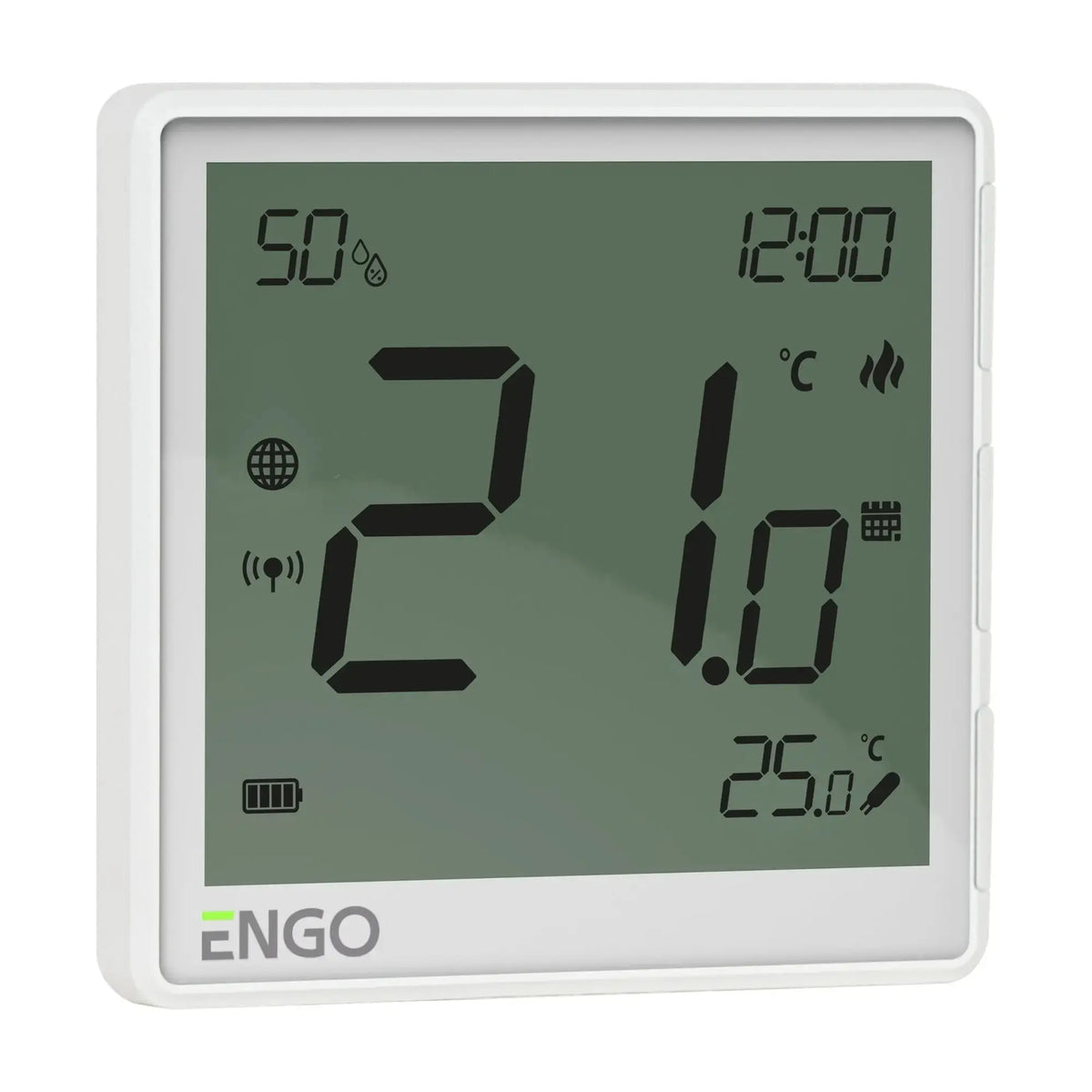 ENGO EONE battery ZigBee smart thermostat, white