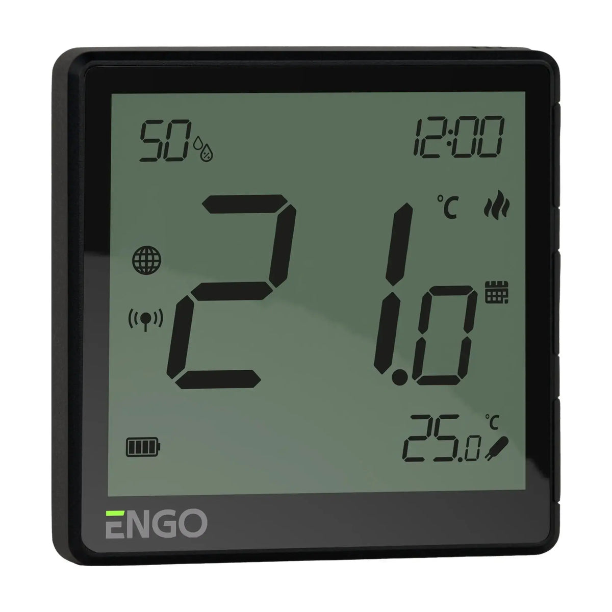 ENGO EONE battery ZigBee smart thermostat, black