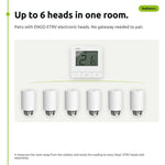 ENGO E25-230 white thermostat – radiator head control