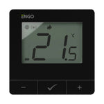 ENGO E25-BAT black battery thermostat