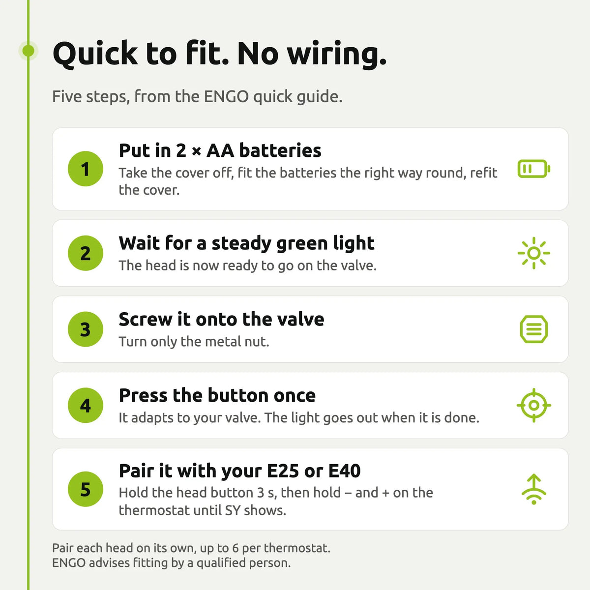 ENGO ETRV-M30 smart Zigbee thermostatic radiator valve, M30 x 1.5 – view 6