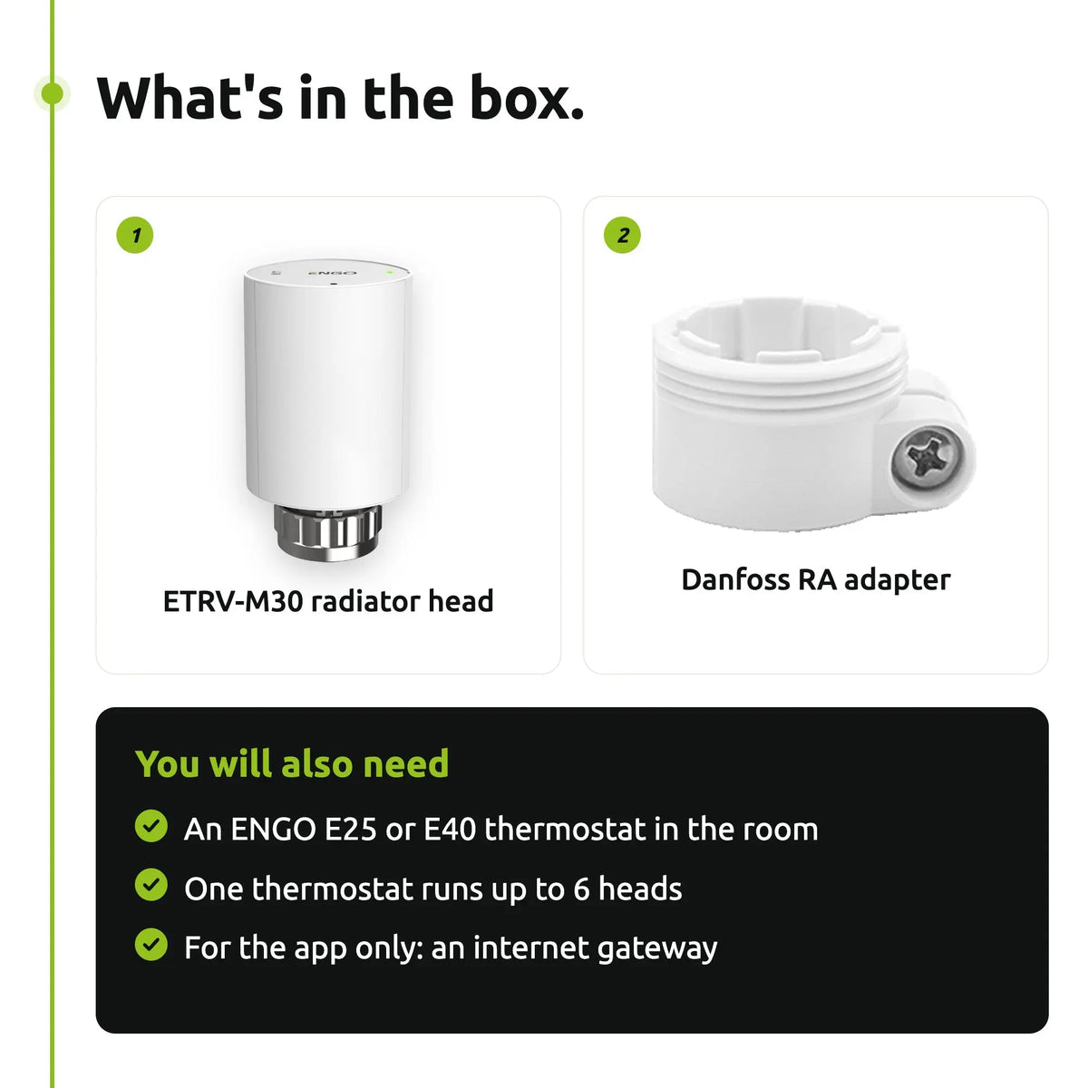 ENGO ETRV-M30 smart Zigbee thermostatic radiator valve, M30 x 1.5 – view 8