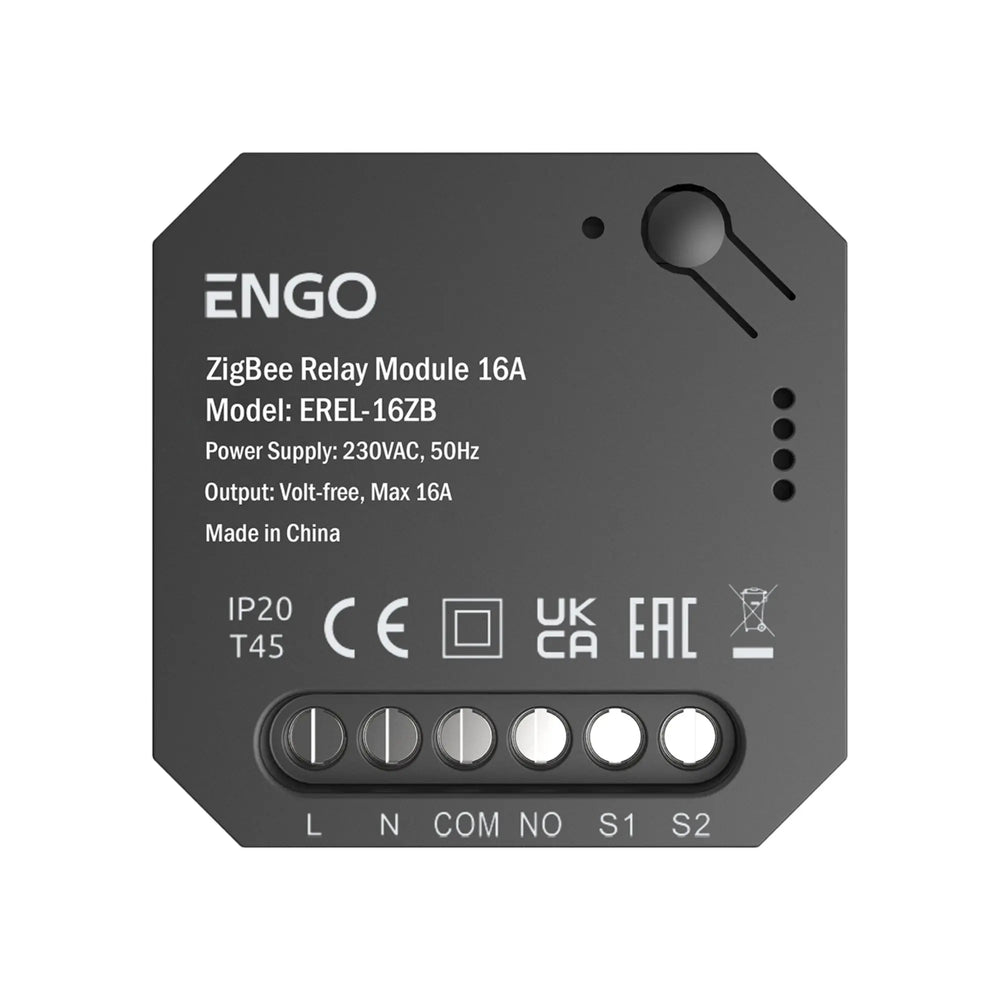 ENGO EREL-16ZB ZigBee relay – front view