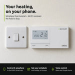 OPENBOX - ENGO E901WIFI Wireless Smart Thermostat 7 Day Programmable Wifi Smart Heating  Alexa Google ENGO Smart App ENGO