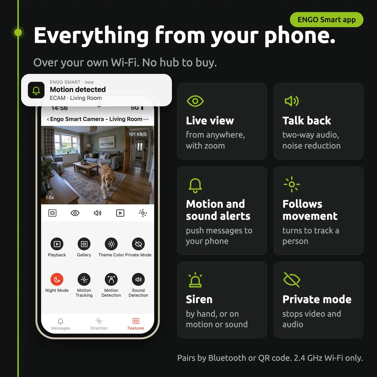 ENGO ECAM indoor camera – ENGO Smart app