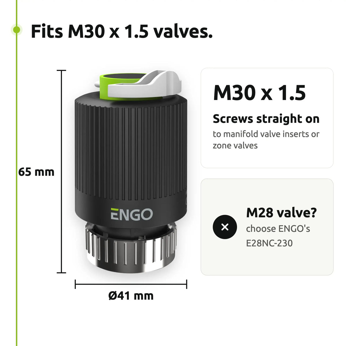 ENGO E30NC-230 thermal actuator
