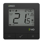 ENGO E40 battery ZigBee thermostat, black