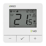 ENGO E40 230V wired ZigBee thermostat, white