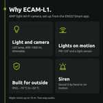 ENGO ECAM-L1 light camera – key features
