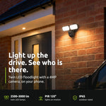ENGO ECAM-L2 floodlight camera – in use