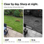 ENGO ECAM-SOLAR solar camera – day and night view