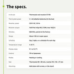 ENGO E7-RF specifications